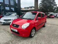 Used Kia Picanto 64 HP (47 kW) 2010 Red Hatchback