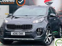 Used Kia Sportage GT-Line 174 HP (127 kW) 2016 Silver SUV