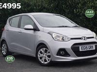 Usado Hyundai i10 SE 2015 Prateado Citadino