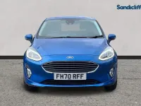 Used Ford Fiesta Titanium 125 HP (91 kW) 2021 Blue Hatchback