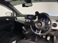 Used Abarth 595 Turismo 165 HP (121 kW) 2016 White Hatchback