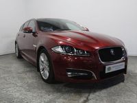 Used Jaguar XF Sportbrake R-Sport 200 HP (147 kW) 2014 Red Estate