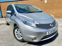 Used Nissan Note Acenta 80 HP (58 kW) 2014 Silver Hatchback