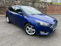 Used Ford Focus Titanium 120 HP (88 kW) 2017 Blue Hatchback