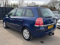 Used Vauxhall Zafira 150 HP (110 kW) 2007 Blue MPV