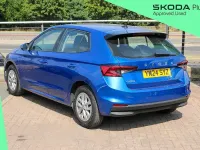 Used Skoda Fabia Comfort 79 HP (58 kW) 2024 Race blue metallic Hatchback