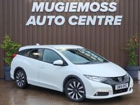 Begagnad Honda Civic SR 142 HK (104 kW) 2014 Vit Kombi