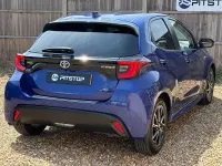 Used Toyota Yaris Design 91 HP (66 kW) 2020 Blue Hatchback