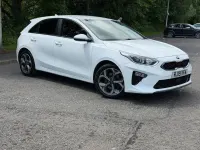 Used Kia Ceed 114 HP (83 kW) 2019 White Hatchback