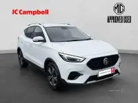 Used MG ZS Excite 106 HP (77 kW) 2024 White SUV