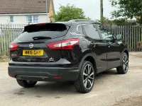 Used Nissan Qashqai Tekna 115 HP (84 kW) 2016 Black SUV