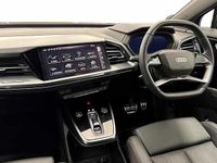 Used Audi Q4 Sportback e-tron Black Edition 210 kW (286 HP) 2025 Blue SUV