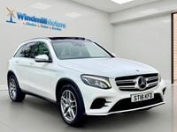 Used Mercedes GLC220 AMG line 2018 White Estate