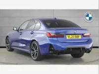 Begagnad BMW 320 M Sport 180 HK (132 kW) 2023 Blå Sedan