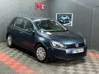 Used VW Golf VI S 2010 Blue Hatchback