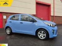 Used Kia Picanto 67 HP (49 kW) 2019 Blue Hatchback