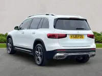 Begagnad Mercedes GLB220 AMG line 2020 Vit SUV