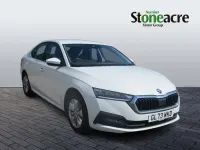 Used Skoda Octavia SE Technology 110 HP (80 kW) 2024 White Hatchback