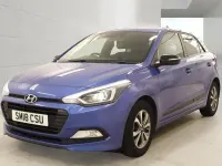 Used Hyundai i20 GO! 84 HP (61 kW) 2018 Blue Hatchback