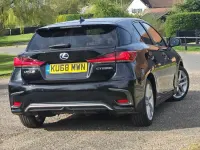 Used Lexus CT200h Luxury Line 2018 Black Hatchback