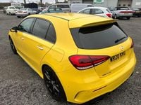 Used Mercedes A35 AMG Premium 2020 Yellow Hatchback