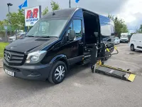 Usado Mercedes Sprinter 2014 Preto Van