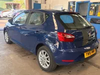 Begagnad Seat Ibiza SE Technology 90 HK (66 kW) 2016 Blå Halvkombi
