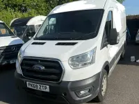 Used Ford Transit Trend 130 HP (95 kW) 2019 White Van