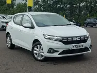 Used Dacia Sandero Expression 91 HP (66 kW) 2023 White Hatchback