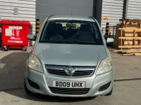 Used Vauxhall Zafira 115 HP (84 kW) 2009 Green MPV