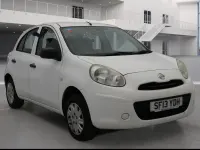 Used Nissan Micra Visia 80 HP (58 kW) 2013 White Hatchback