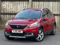 Used Peugeot 2008 Allure 108 HP (79 kW) 2016 Red SUV