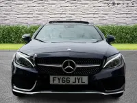 Used Mercedes C250 AMG Line Premium Plus 204 HP (150 kW) 2016 Blue Coupe