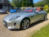 Used Jaguar F-Type Supercharged 380 HP (279 kW) 2015 Silver Cabriolet