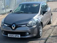Used Renault Clio Dynamique 75 HP (55 kW) 2015 Grey Hatchback
