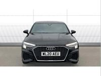 Used Audi A3 S-Line 150 HP (110 kW) 2020 Black Sedan