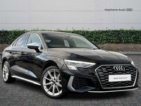 Used Audi S3 Comfort 306 HP (225 kW) 2021 Black Sedan
