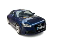 Used Audi TT S-Line 170 HP (125 kW) 2010 Blue Coupe