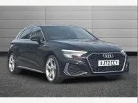 Used Audi A3 S-Line 150 HP (110 kW) 2022 Black Sedan