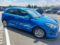 Used Kia Rio 83 HP (61 kW) 2022 Blue Hatchback