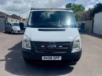 Used Ford Transit 100 HP (73 kW) 2008 White Cabriolet