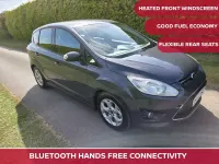 Used Ford C-MAX Zetec 115 HP (84 kW) 2012 Blue MPV