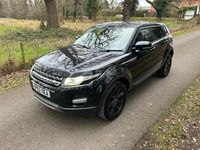 Used Land Rover Range Rover evoque Pure 2012 Black Estate