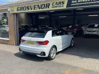 Used Audi A1 Sportback S-Line 116 HP (85 kW) 2019 White Hatchback