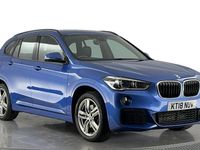 Begagnad BMW X1 xLine 192 HK (141 kW) 2018 Blå SUV