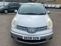 Used Nissan Note Tekna 110 HP (80 kW) 2008 Silver Hatchback
