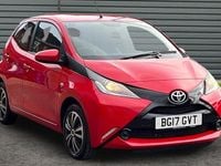 Used Toyota Aygo X-play 69 HP (50 kW) 2017 Red Hatchback