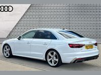 Used Audi A4 S-Line 150 HP (110 kW) 2023 White Sedan