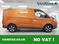 Used Ford Transit Custom Active 130 HP (95 kW) 2022 Orange Van