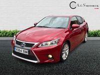 Used Lexus CT200h 134 HP (98 kW) 2014 Red Hatchback
